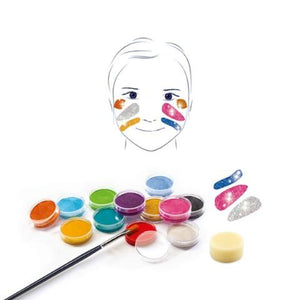 Djeco Face Paint - Metallic Colours