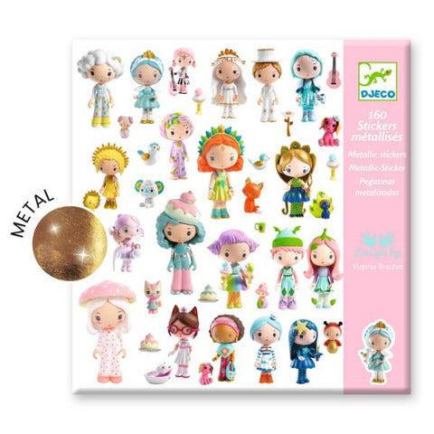 Djeco Art - Stickers Metallic Tinyly - Treasure Island Toys