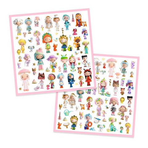 Djeco Art - Stickers Metallic Tinyly - Treasure Island Toys