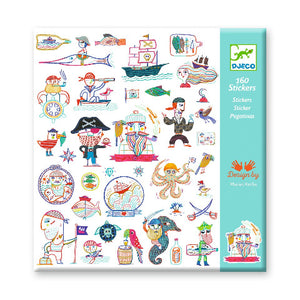 Djeco Art - Stickers Pirate Attack