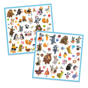 Djeco Art - Stickers Fluffy Friends