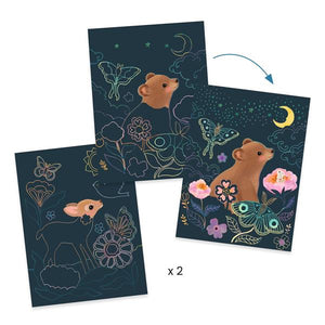 Djeco Art Kit - Multi-Activity Fluffy Box - Treasure Island Toys