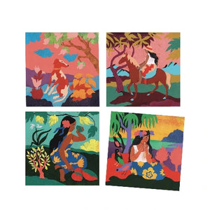 Djeco Art Kit - Inspired By Gaugin Polynesia - Treasure Island Toys