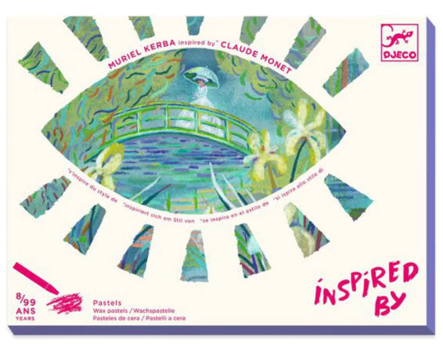 Djeco Art Kit - Inspired By Claude Monet On the Water Lily Pond - Treasure Island Toys