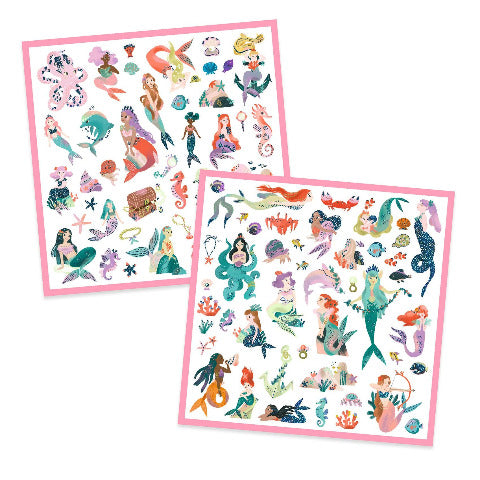 Djeco Art - Stickers Metallic Mermaids