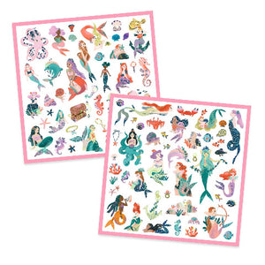 Djeco Art - Stickers Metallic Mermaids