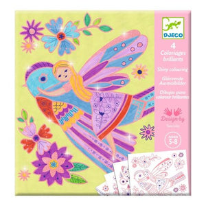 Djeco Art - Colouring Surprise Little Wings - Treasure Island Toys