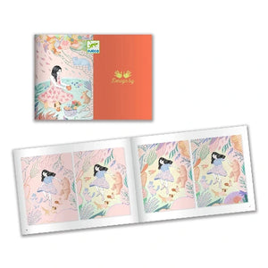 Djeco Art Kit - Scratch Art The Picnic - Treasure Island Toys