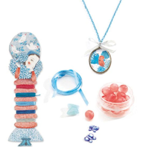 Djeco Art Kit Beads- Pearls and Birds - Treasure Island Toys