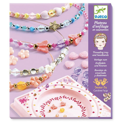 Djeco Art Kit Beads - Precious Headbands - Treasure Island Toys