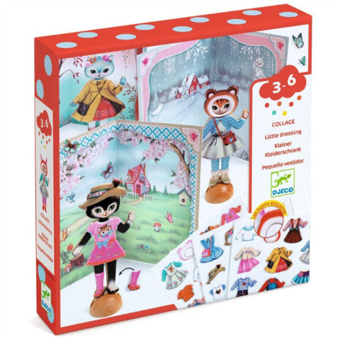 Djeco Art Kit - Little Dressing - Treasure Island Toys