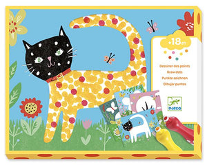 Djeco Art Kit - Painting Small Dots - Treasure Island Toys