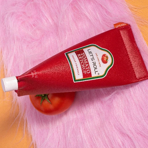 Let's Roll Sauce Pencil Case Ketchup