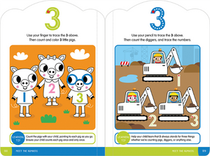 Scholastic Early Learners Giant Toddler: My Alphabet & Counting Workbook