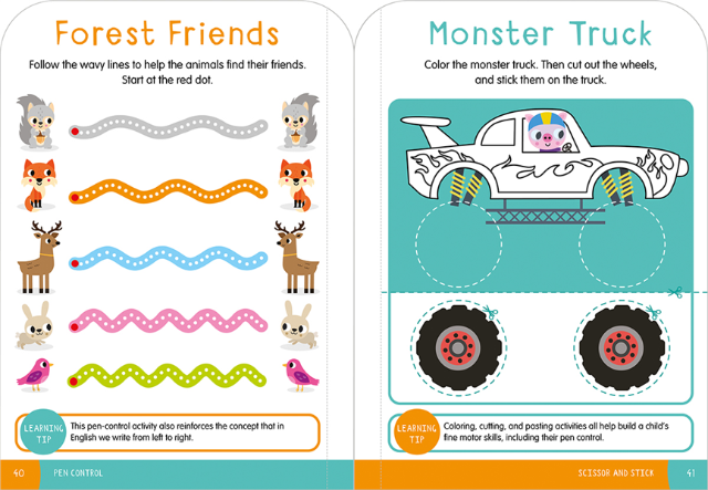 Scholastic Early Learners Giant Toddler: Trace & Write Workbook
