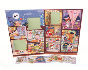 Cozy Spaces Colouring: Cozy Countdown Advent Calendar