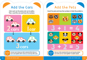 Scholastic Early Learners Giant Preschool: My Alphabet and Counting Workbook