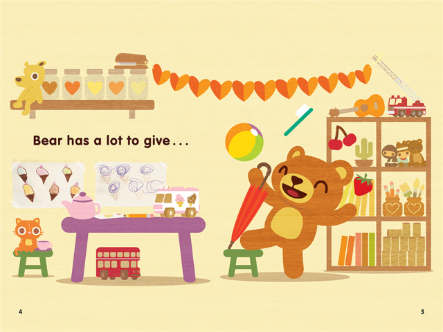 Scholastic Reader - Level 1 Bear Learns to Share - Treasure Island Toys