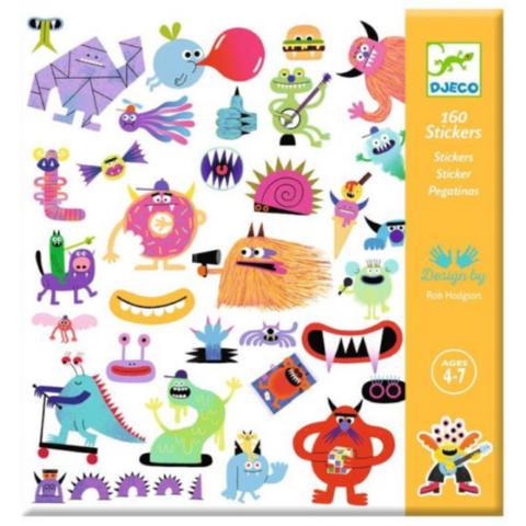 Djeco Art - Stickers Monsters