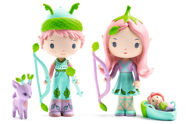 Djeco Tinyly - Lily & Sylvestre - Treasure Island Toys
