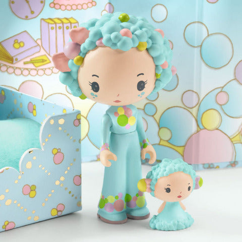 Djeco Tinyly - Tinyroom Blue & Bubble - Treasure Island Toys