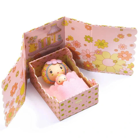 Djeco Tinyly - Tinyroom Rose & Fleur - Treasure Island Toys
