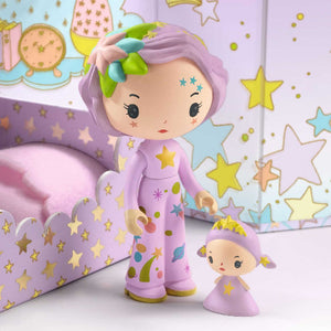 Djeco Tinyly - Tinyroom Violet & Star - Treasure Island Toys