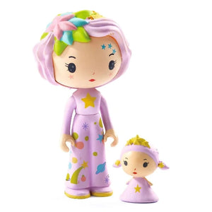 Djeco Tinyly - Tinyroom Violet & Star - Treasure Island Toys