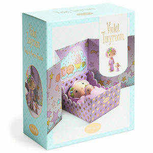 Djeco Tinyly - Tinyroom Violet & Star - Treasure Island Toys