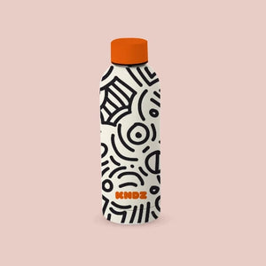 KNDZ Thermo Water Bottle Doodle Path, 500 ml