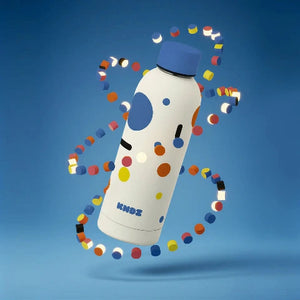 KNDZ Thermo Water Bottle Dot Dash, 750 ml