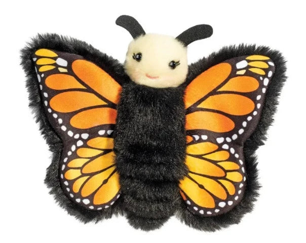 Douglas Finger Puppet Monarch Butterfly - Treasure Island Toys