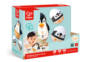 Hape Music Wobbling Penguin Family - Treasure Island Toys