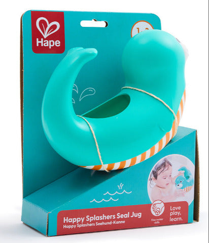 Hape Bath Happy Splashers Seal Jug