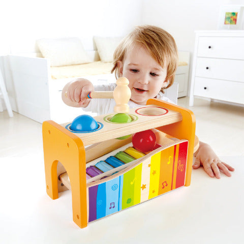 Hape Music Pound and Tap Bench - Treasure Island Toys