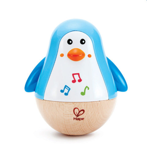 Hape Music Penguin Musical Wobbler - Treasure Island Toys