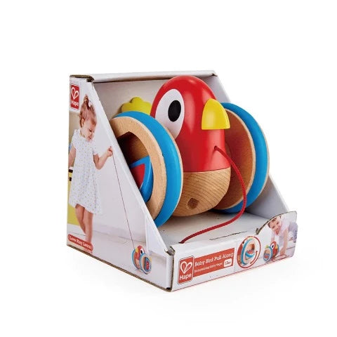 Hape Toddler Pull Along Baby Bird - Treasure Island Toys