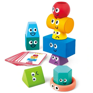 Hape Toddler Montessori Stacking Blocks - Treasure Island Toys