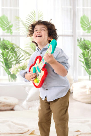 Hape Music Pixelz Rainbow Rock Guitar