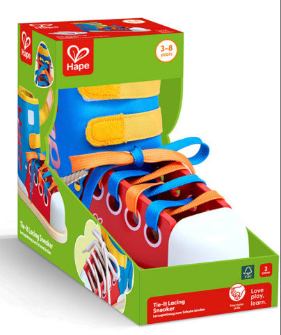 Hape Toddler Tie-It Lacing Sneaker