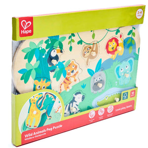 Hape Puzzle Peg Jungle - Treasure Island Toys