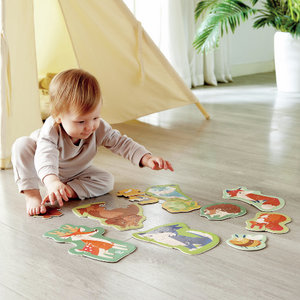 Hape Progressive Puzzle Woodland Friends - Treasure Island Toys