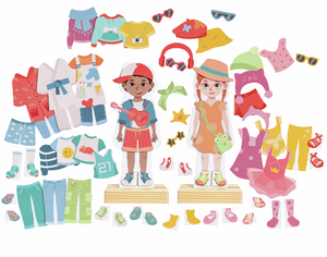 Hape Pretend Magnetic Dress-Up - Treasure Island Toys