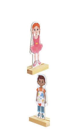 Hape Pretend Magnetic Dress-Up - Treasure Island Toys