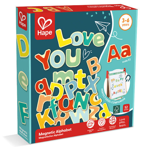 Hape Magnetic Letters - Treasure Island Toys