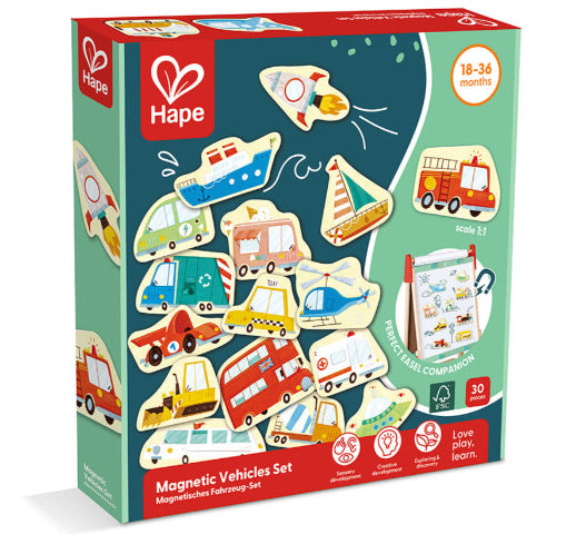 Hape Magnetic Vehicles - Treasure Island Toys