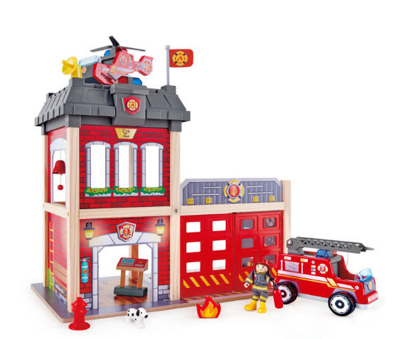 Hape Pretend Fire Station - Treasure Island Toys