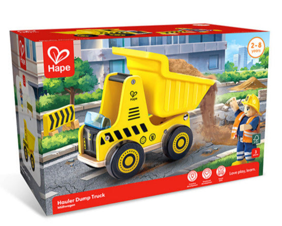 Hape Pretend Hauler Dump Truck