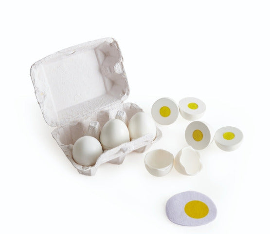Hape Pretend Egg Carton - Treasure Island Toys