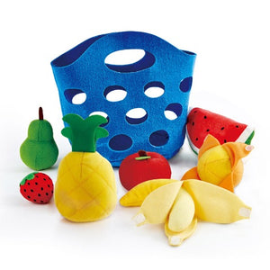 Hape Pretend Toddler Fruit Basket - Treasure Island Toys